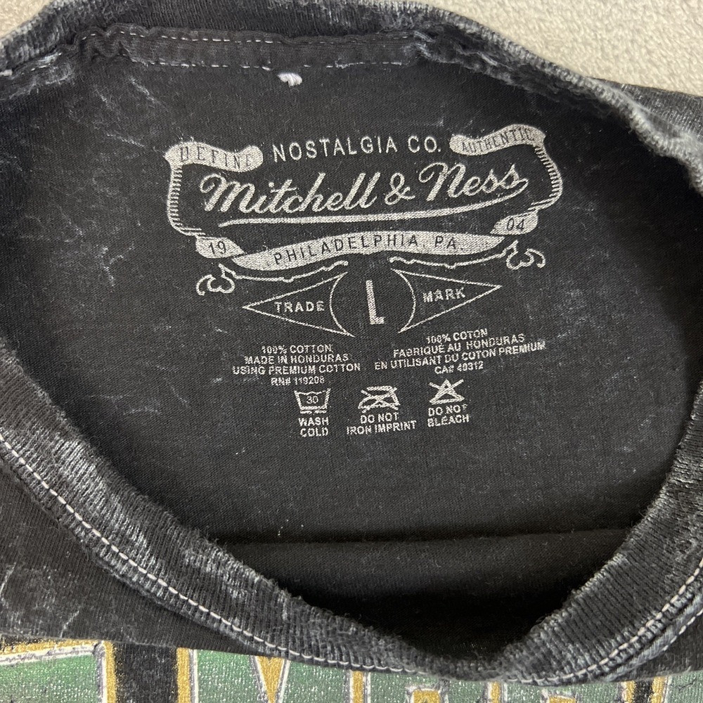Mitchell & Ness Dallas Stars Mike Modano  Collage T-Shirt Men's L Large Black - Picture 3 of 6